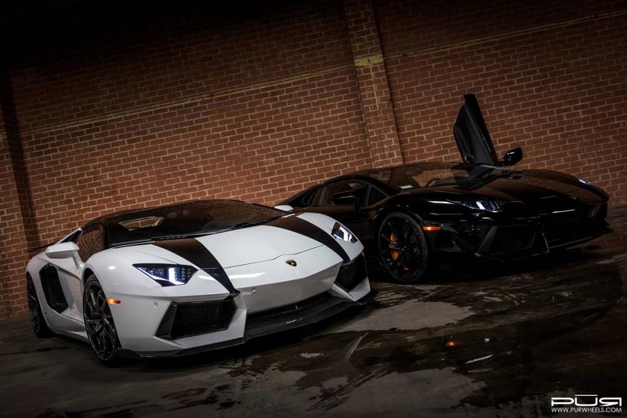 Lamborghini Aventador Roadster by PUR Wheels '2014